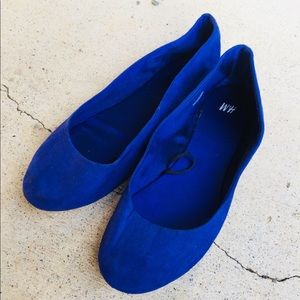 H&M Blue Purple Flats